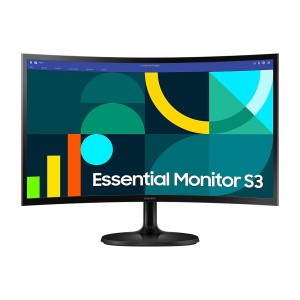 Монитор 24" Samsung Essential S3 LS24D364GAIXCI, Black